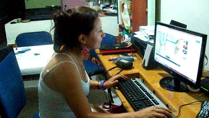 inspirando el uso del internet -avanzado - manejando el computador sola