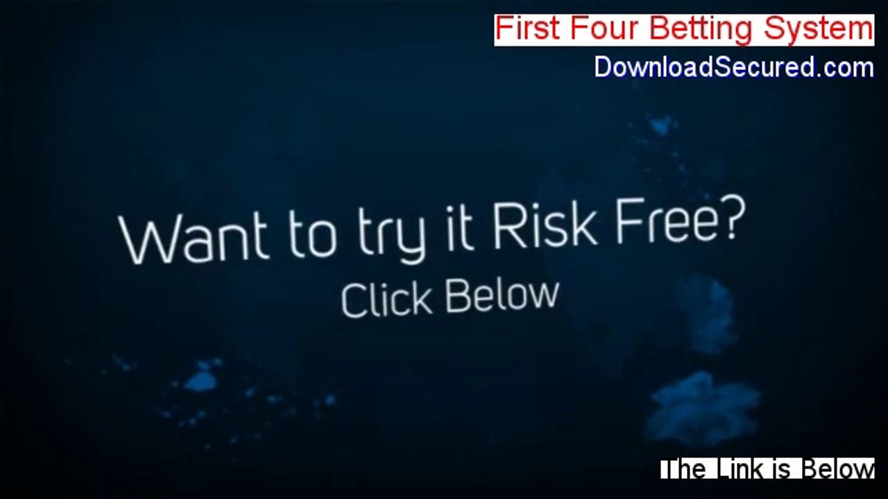 First Four Betting System Free PDF (first four betting systems)