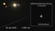 Rosetta Probe Snaps Spinning Comet Nucleus - HD