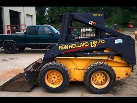 New Holland LS160 LS170 Skid Steer Loader Service Parts Catalogue Manual