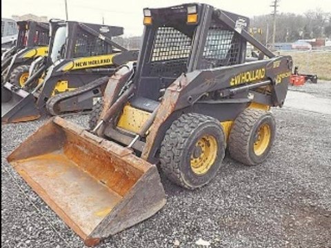 New Holland LS180.B Skid Steer Loader Service Parts Catalogue Manual