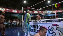 Marco Corleone, Máximo, Volador Jr. vs Dragón Rojo Jr., Ephesto, Mr. Niebla