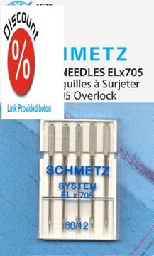 Best Deals Euro Notions Universal Serger Needles (Size 12/80) - 5 per package Review