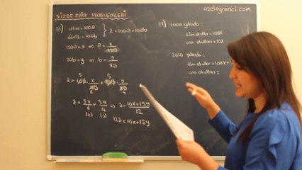 Yüzde Faiz Problemleri 5-ozelogrenci.com