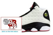 Best Rating Mens Nike Air Jordan Retro 13 Basketball Shoes White / Black / True Red 309259-104 Review