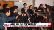 Top U.S. diplomat says Japan will take responsibility for denuclearization efforts