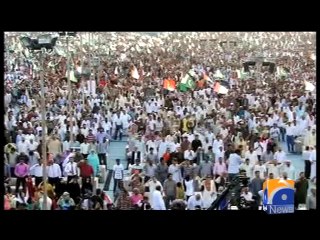 MQM rally to support Pak Army-07 Jul 2014
