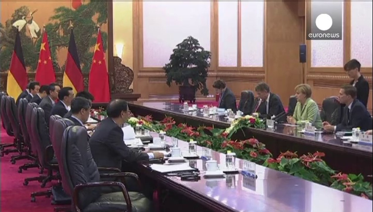 7ème visite d'Angela Merkel en Chine depuis 2005