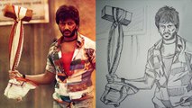 Fans Gift Riteish Deshmukh Hand Drawn Posters - Lai Bhaari Special!