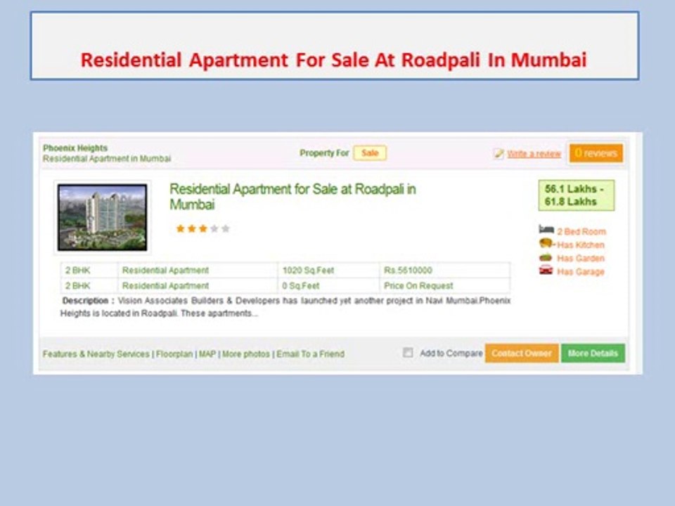 2 bhk flat in roadpali