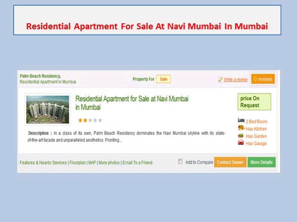 2 bhk flat in navi mumbai