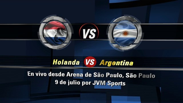 Ver partido Holanda contra Argentina Mundial Brasil 2014