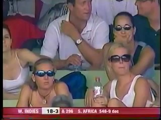 Brian Lara under pressure, VS South Africa 2005