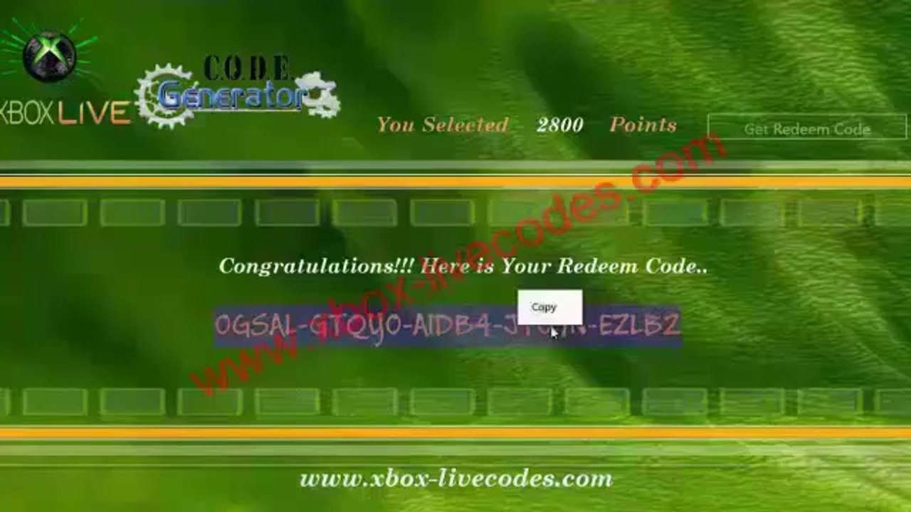 Xbox Live Code Generator - Free Xbox Codes 12 Membership [Working 2014]