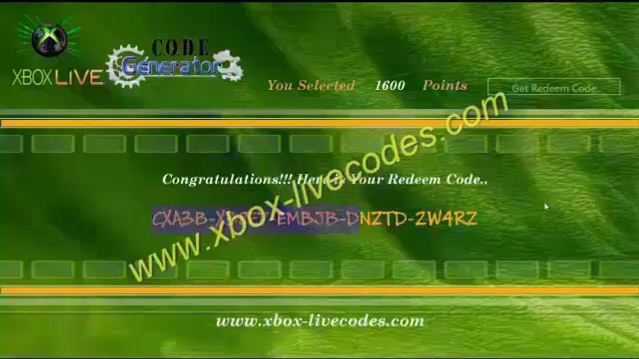 Free Microsoft Points for xBox 360 - Free Microsof Points Generator ( July 2014 new)