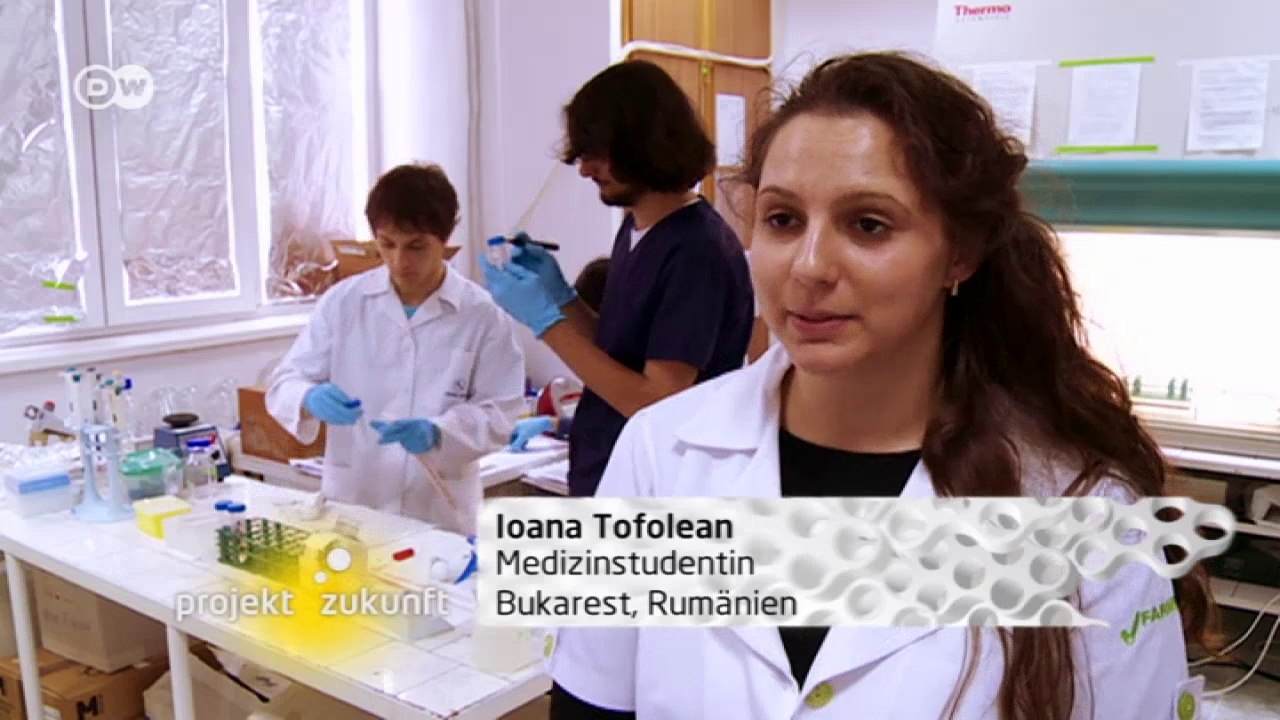 Die rumänische Medizinerin Ioana Tofolean | Projekt Zukunft - Junge Forscher