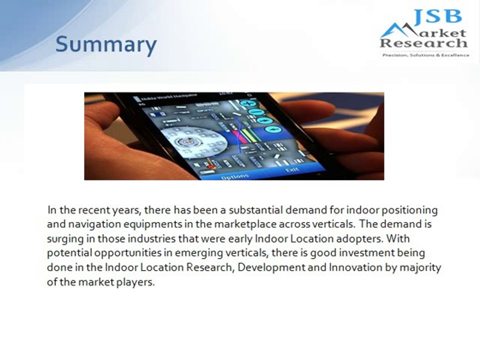 JSB Market Research: Indoor Positioning and Indoor Navigation (IPIN) Market