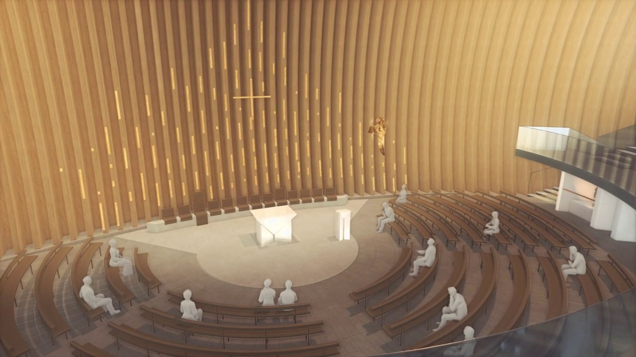 visite virtuelle de la cathédrale de Créteil - 1er juillet 2014