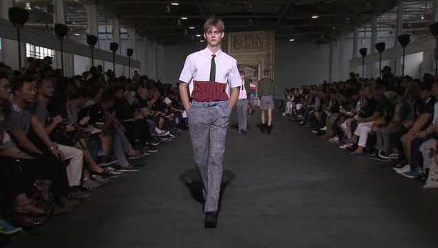 Kris Van Assche - Collection Homme Printemps-été 2015 à Paris