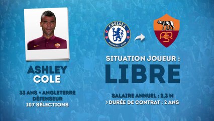 Officiel : Ashley Cole file à la Roma !