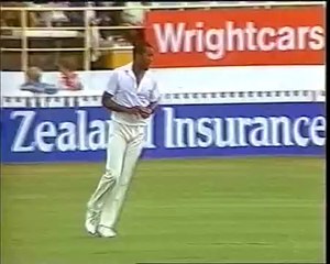 Malcolm Marshall AWESOME BOWLING vs New Zealand 1987