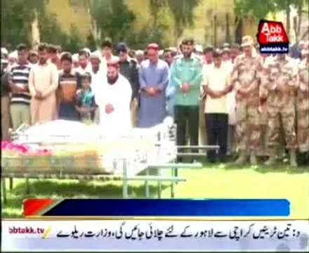Funeral prayers of hyderabad police officers offered