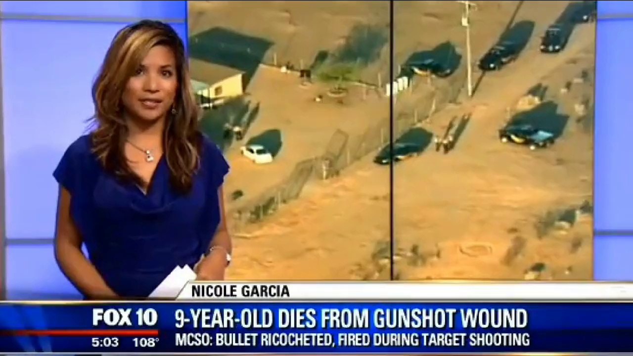 9 year-old AZ Boy killed by ricochet from sister's gun