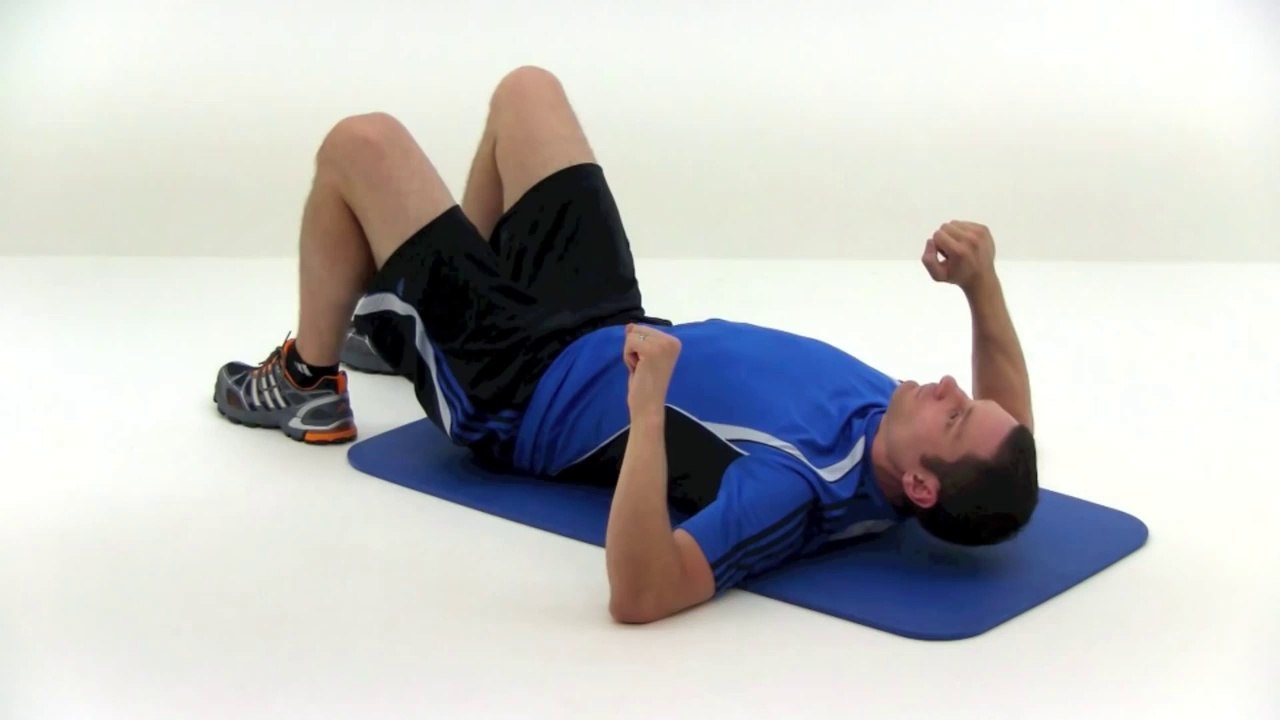 Supine Push Up