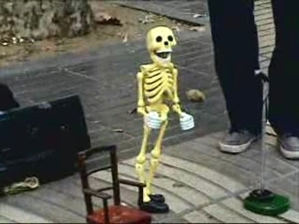 Marionnette-squelette