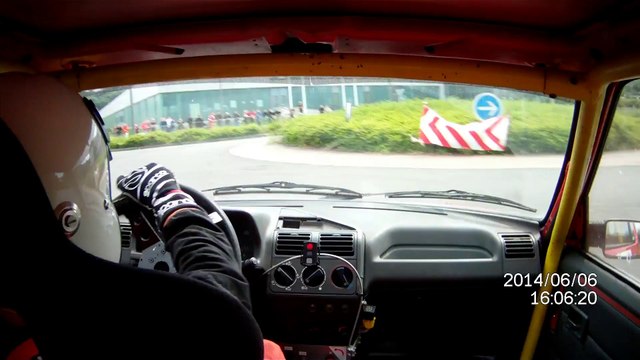 Nicolas LHULLIER Slalom de DIEPPE 2014 3eme passage