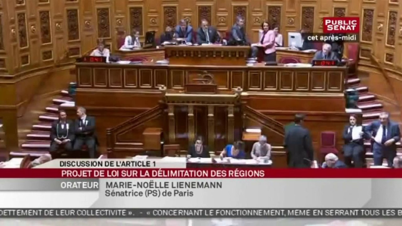 Réforme Territoriale - Marie-Noëlle Lienemann