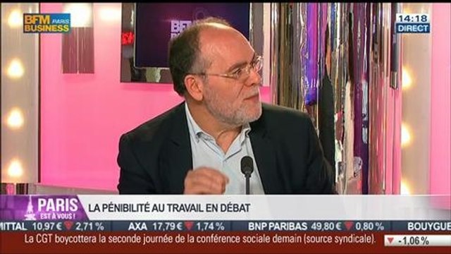 La tendance du moment: La pénibilité au travail, dans Paris est à vous – 07/07
