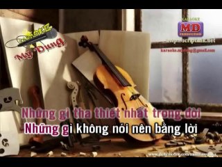 AI NHO CHANG AI (KARAOKE NHAC SONG) MY DUNG