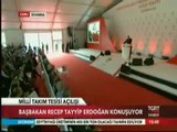 Erdoğan, Türkiye Futbol Federasyonu Hasan Doğan Milli Takımlar Kamp Eğitim Tesislerinin Açılışını Yapıyor