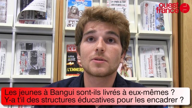 Anthony Fouchard, journaliste indépendant a assuré la correspondance pour Ouest-France en Centrafrique