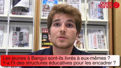 Anthony Fouchard, journaliste indépendant a assuré la correspondance pour Ouest-France en Centrafrique