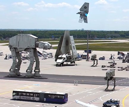 Leaked Star Wars Episode VII Filmset Footage!