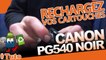 Comment recharger une cartouche Canon PG-540