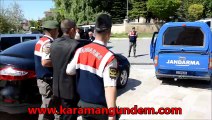 Karaman'da Medreselik Köyünde Baba ve Oğlunu Öldüren Zanlı Yakalanarak Cezaevine Gönderildi