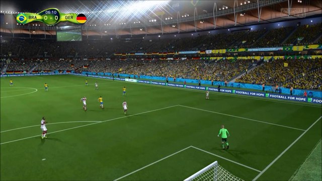 Brazil vs. Germany - FIFA World Cup 2014 Semi-final Prediction - FIFA 14