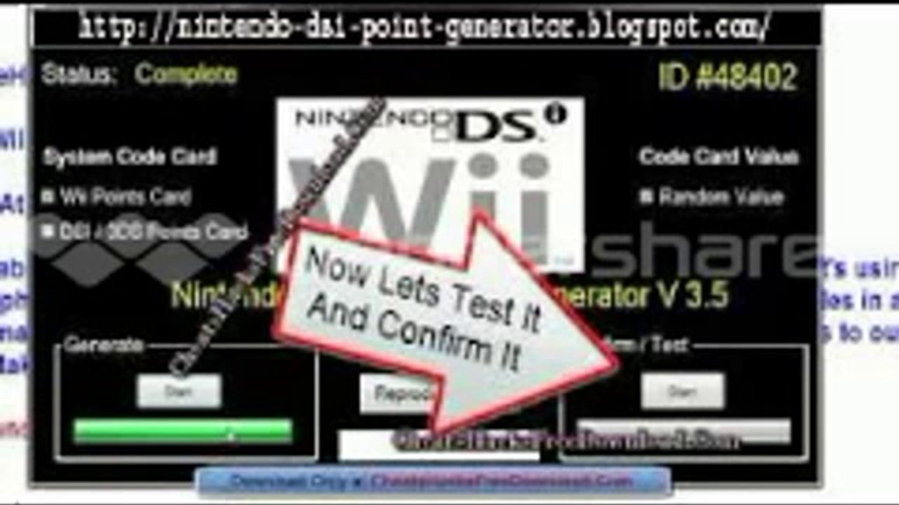 Free Wii Points Generator Download Really Works 100% free download daily updated