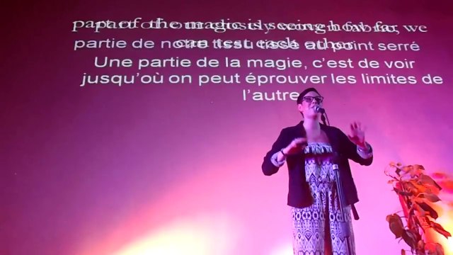 CDM 2014 Round 1 - Sara Hirsh (Angleterre) - 1er Tour - 5 petits mots