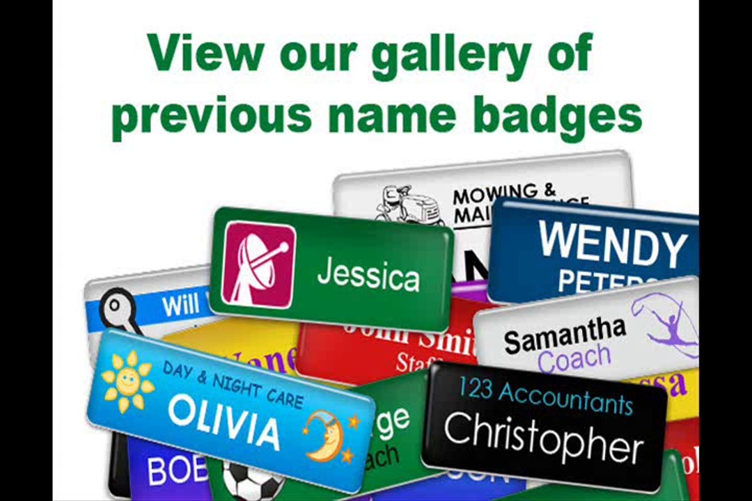 Australian Name Badge