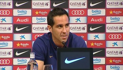 Bravo se presenta como nuevo jugador del Barca