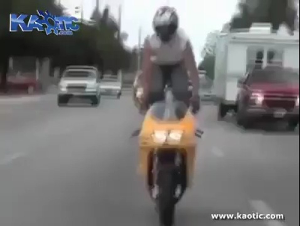 very bad bike stunt.failure.