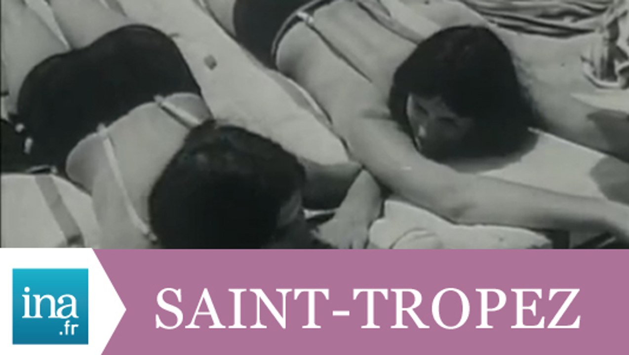 Saint-Tropez, le paradis du monokini - Archive INA