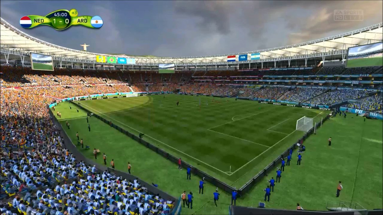 Netherlands vs. Argentina - FIFA World Cup 2014 Semi-final Prediction - FIFA 14