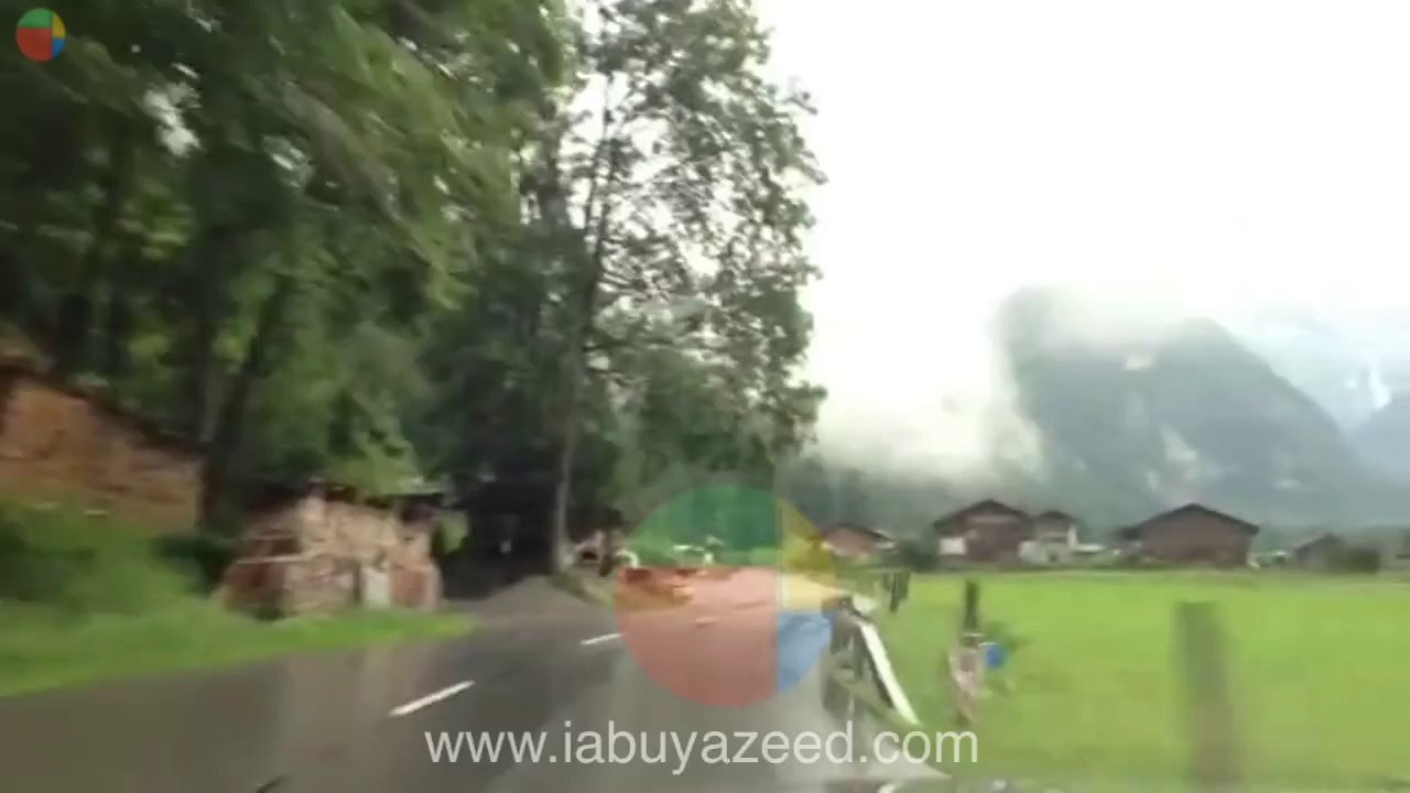 هذا وادي لوتربينن في سويسرا ،،