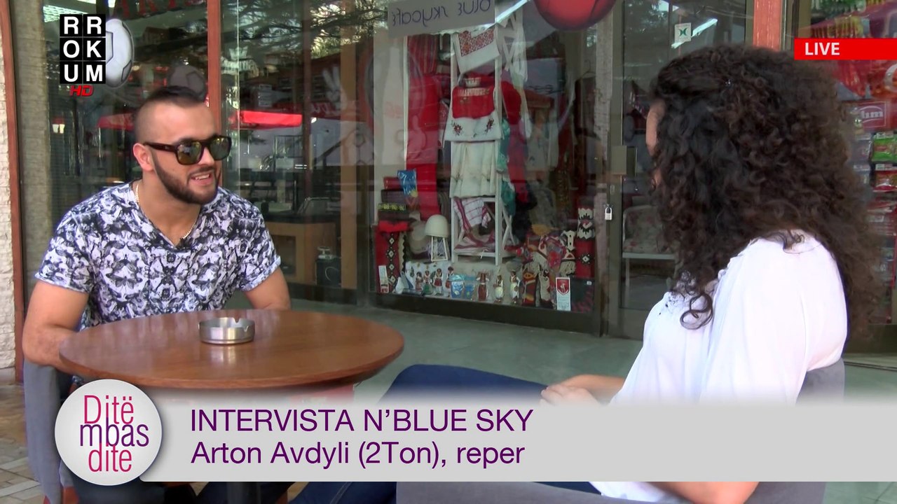 Intervista n'Blue Sky - Arton Avdyli (2 Ton), reper