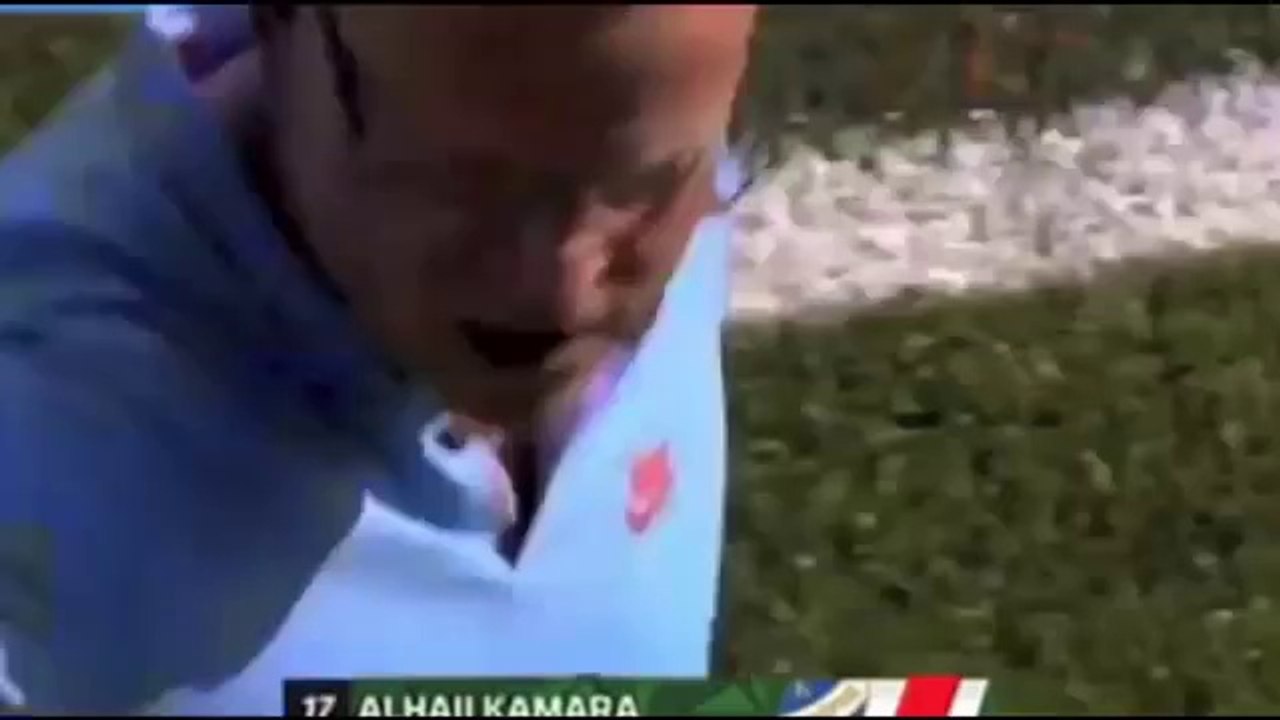 I'd say he took that sending off quite well...